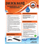 Quickdam Barriere  Anti-Inondation 10' (sac de 1) QD610-1